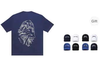 SKUNK GALLERY T-Shirt Unisex Blue