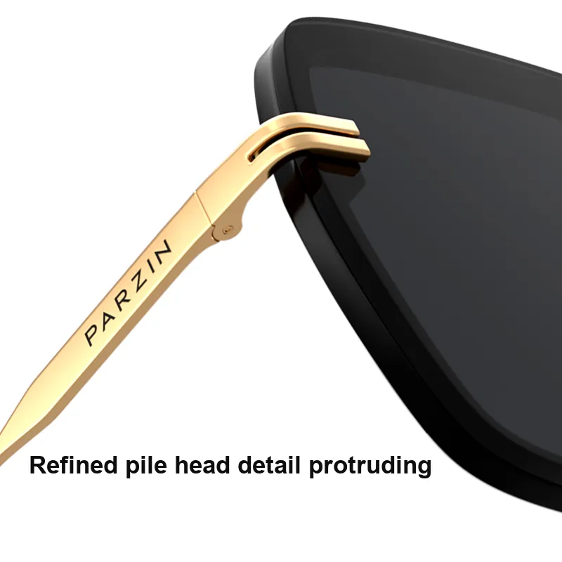 PARZIN Irregular Shape Ink Lenses Women's-2