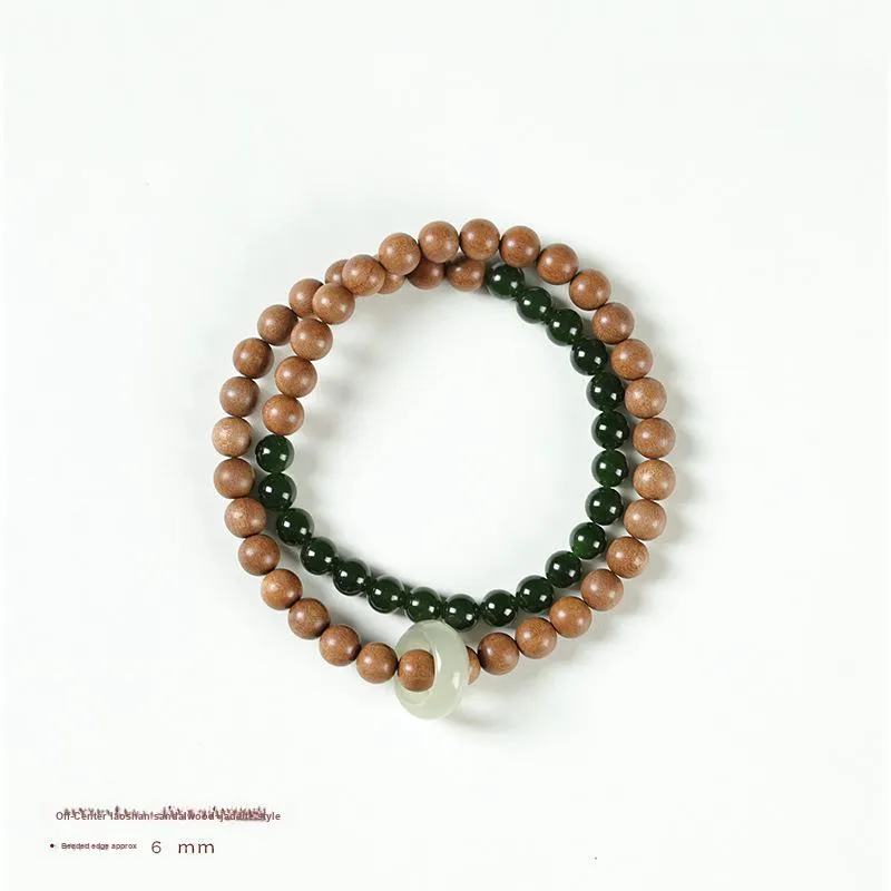 SHUZHUO Ice Glutinous Jadeite Bracelets Unisex-4