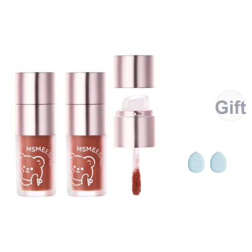 MSMEESHU Гидрогелевый многофункциональный крем Shrink Цвет Румяна Хайлайтер Осветляющий Контуринг 3 в 1 2 шт