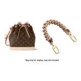 Portable Shoulder Strap Vegetable Tanned Leather 31cm (Gold-Tone Lock)