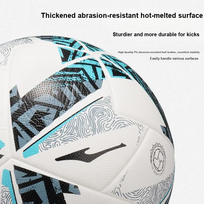 Erke Size 5 Soccer PU Seamless Thermal bonding Unisex Ink-2