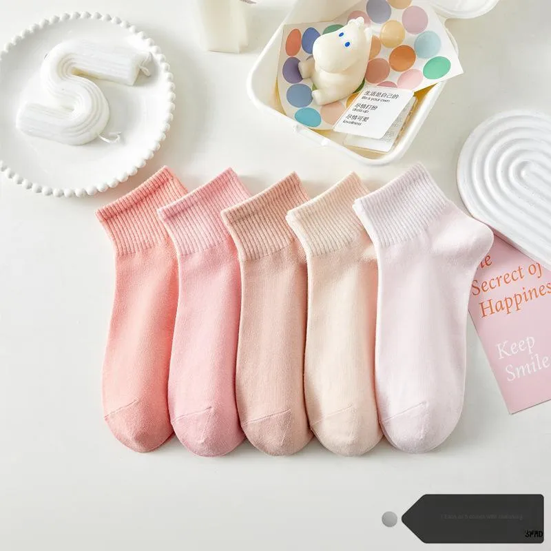 Gentle Welcome Ankle Socks Women's 5 Pack-1