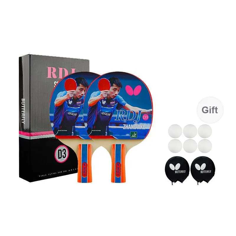 Butterfly Ping Pong Paddles Red-9