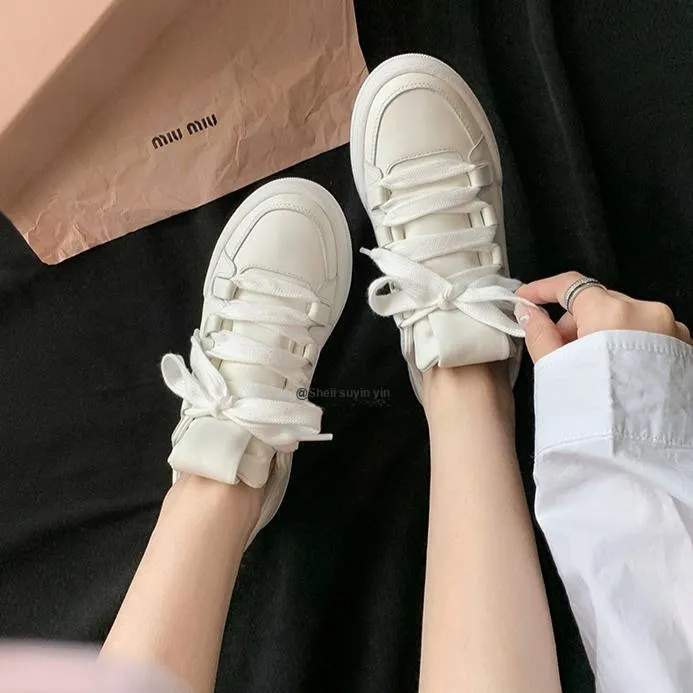 CHRISTINE SHEII Siu Siu Low-Top Skateboard Shoes Women's White-2