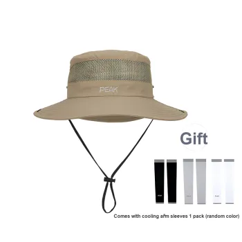 PEAK Polyester Bucket Hats Unisex