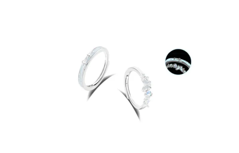 COPI Alloy Synthetic Cubic Zirconia Rings Unisex-0