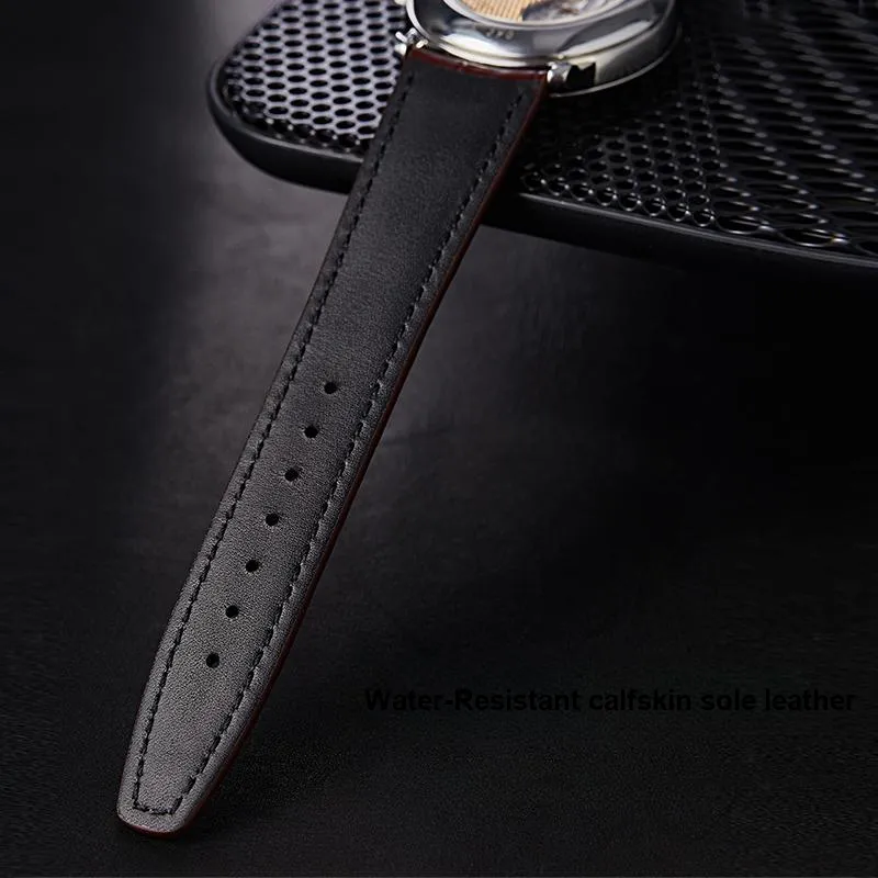 IStrap Global Compatibility Watch Band 20/22mm Genuine Leather Material-4
