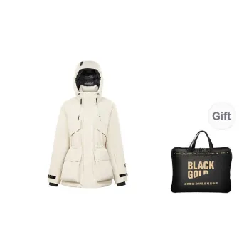 GOLDFARM Down Jacket Women's Clear Jade White