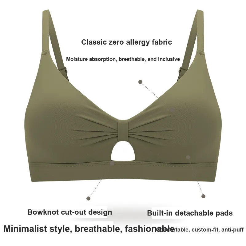 GORRENNO Women's Bras-12