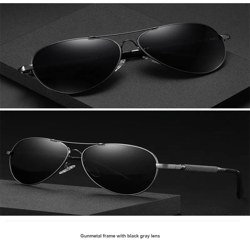 Thunder Pailong Oval Sunglasses Men's-9
