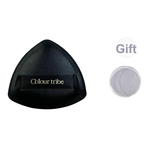 Colour Tribe Хлопковая конфета Треугольник Dry and Wet Dual Use Розовый Non Пудра Foundation Антибактериальный Мягкий Основа