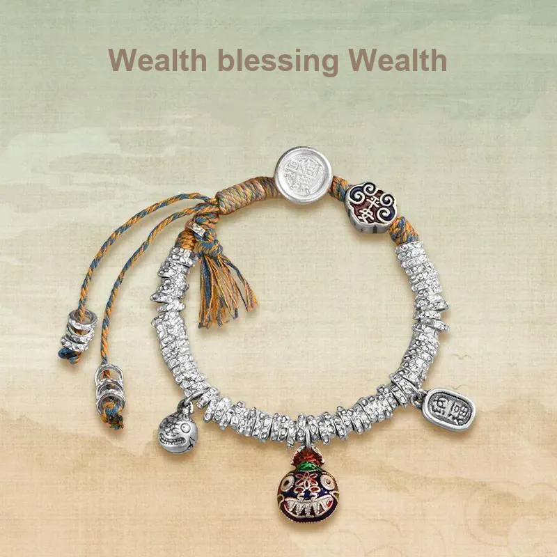 UZIID 999 Fine Silver Bracelets Unisex-1