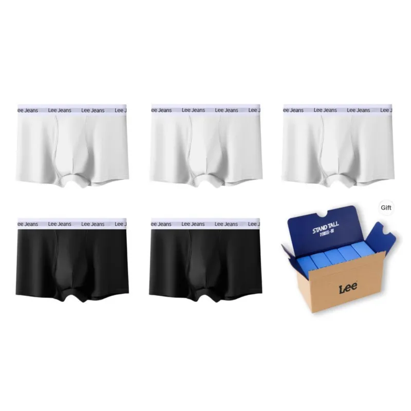 Lee Underpants Men's 5 Pack Gift Box Set-20