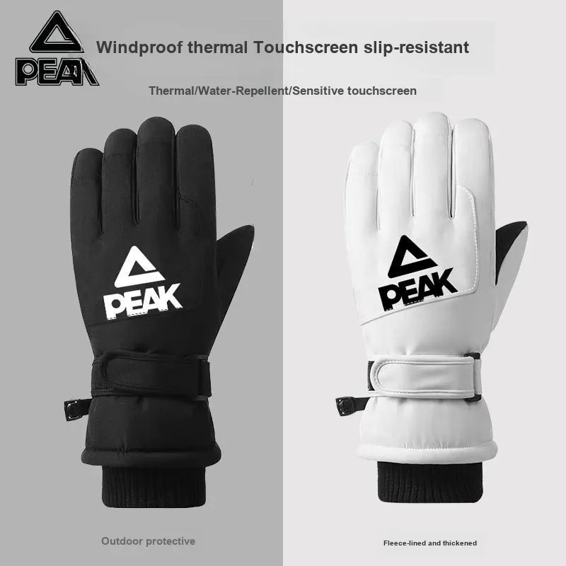 PEAK Polyester PU Sports Gloves Unisex-1