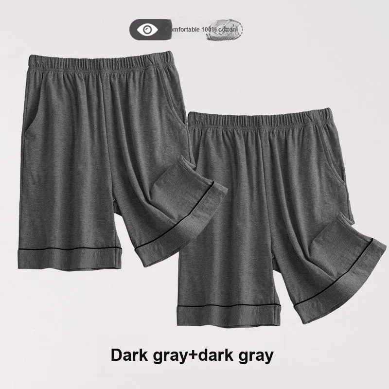 Sleep Knee Length Pants Pajama Pants For Students And Dormitory Home Multiple Colors Men's-12