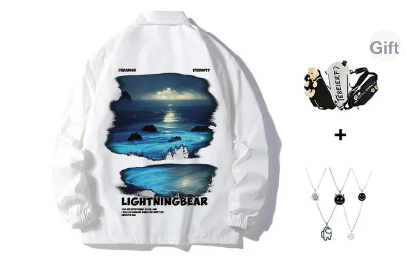 LIGHTNING BEAR Jackets Coats Unisex-4