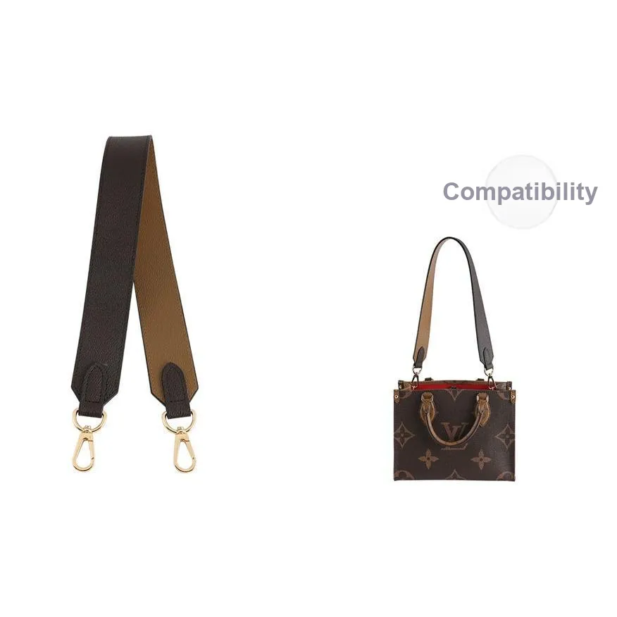 Luxury Care Artisan Workshop Artificial Leather Super Fiber Bag Strap Women's Brown/Earth Yellow