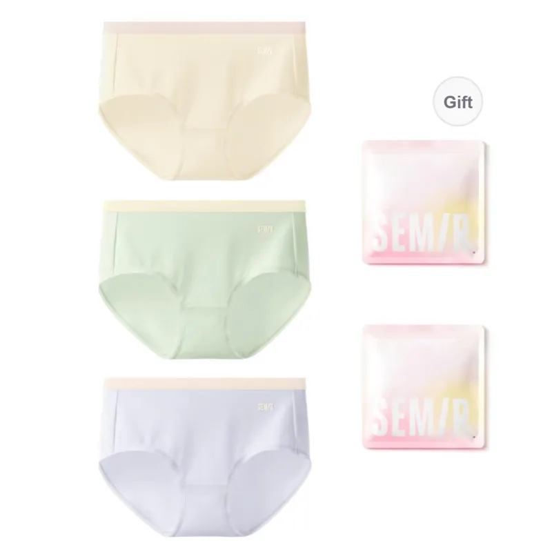 SEM/R Underpants Women's Shopping Bag Combo Set-5