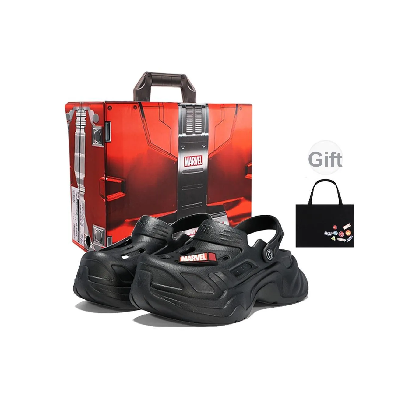 MARVEL x OGR Iron Man Iron Man Mark5 Sabo Унисекс Черный