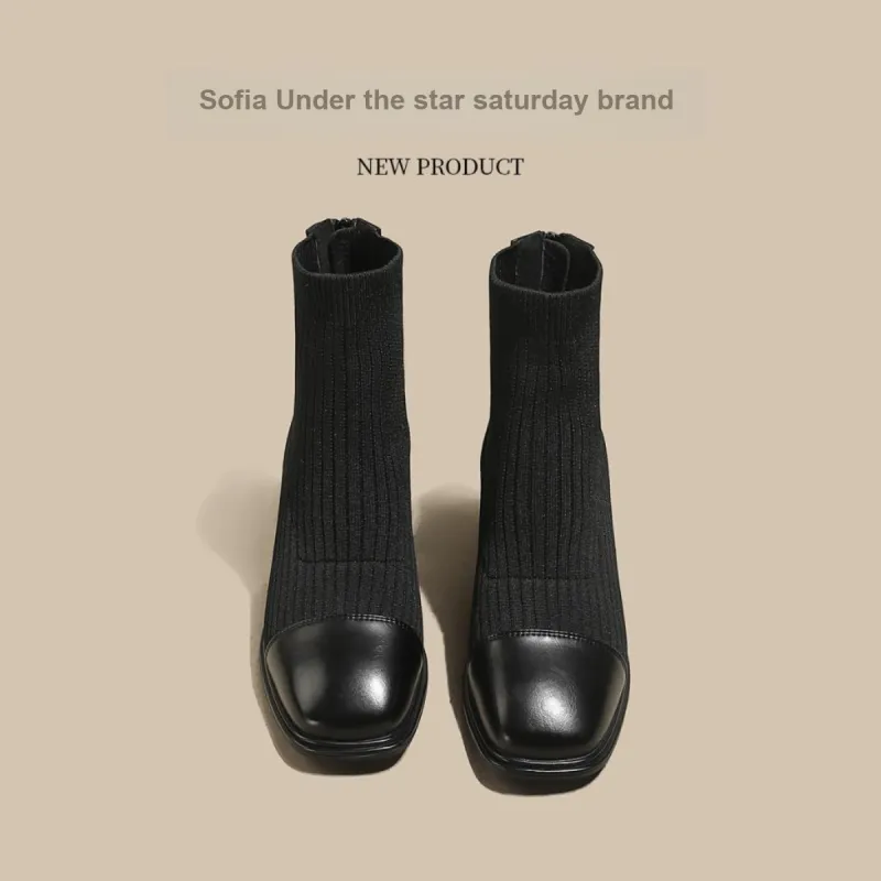 Safiya Ankle Boots Women's Black-1