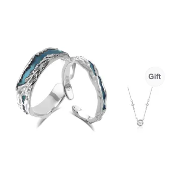 Kelanxi Sterling Silver Rings Unisex