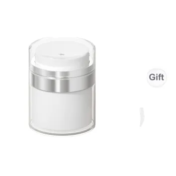 NILIYA Face Cream With Vacuum Push Button Travel Portable Bottles With Dividers