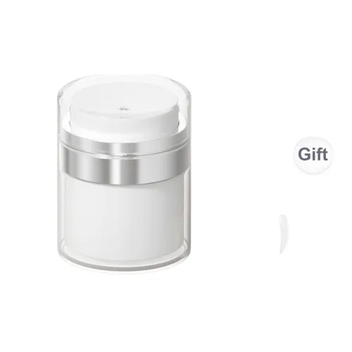 NILIYA Face Cream With Vacuum Push Button Travel Portable Bottles With Dividers