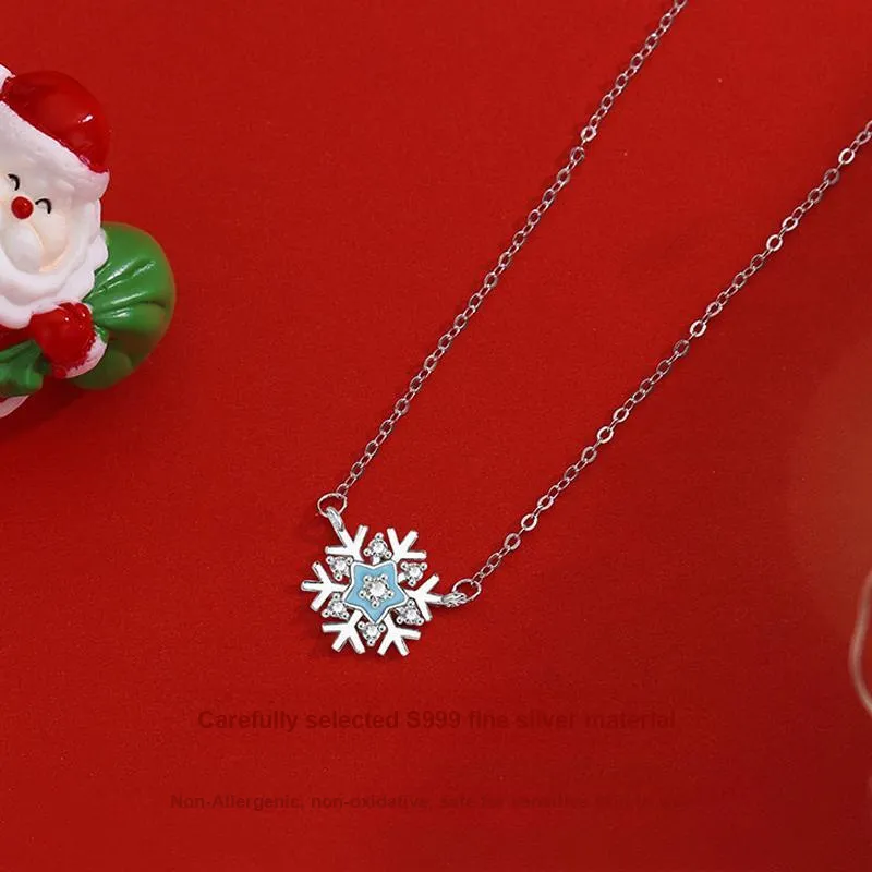 MISS TOOYA S999 Fine Silver Necklaces Women's-2