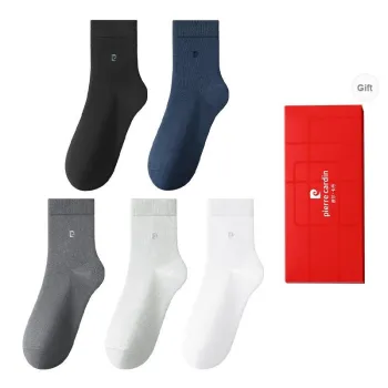 PIERRE CARDIN Mid Calf Socks Men's 5 Double Box