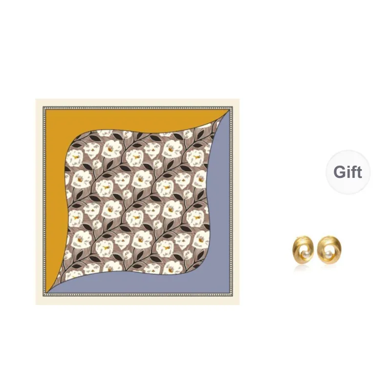 NAME.S 100% Mulberry Silk Silk Scarves Women's Teacher Recommendation Box-5