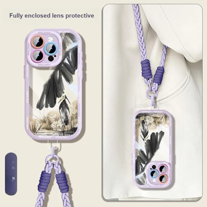 Sen Dog Acrylic Material Instagram Style Niche Portable Phone Cases Applicable To IPhone15Promax/Pro/Plus/14/13/12-11