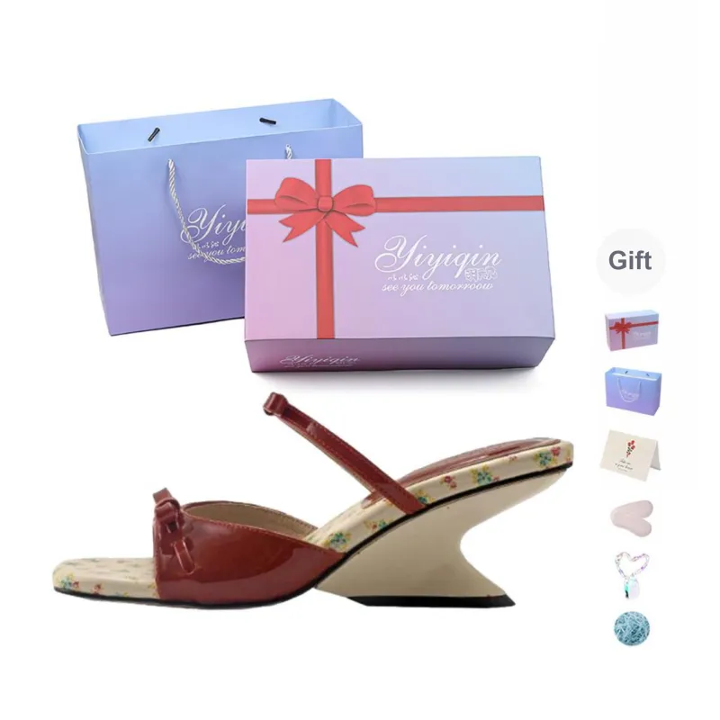 Take The Qin Rubber Sole Slip Resistant Slide Slippers Women's-12