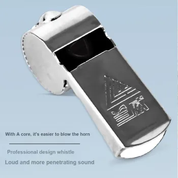 LENWAVE Referee / Coach Equipment Silver Stainless Steel Unisex
