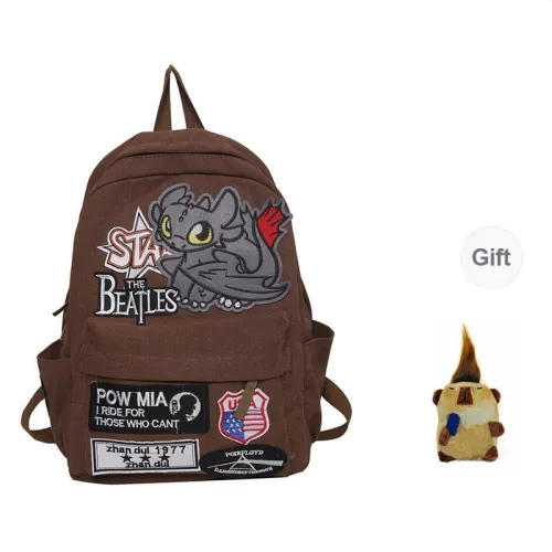 PAIBLOKS Canvas Backpack Regular Unisex Multicolor