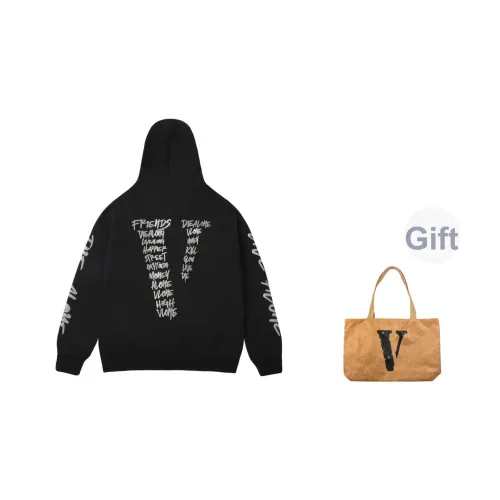 VLONE Loose Fit Zipper Hoodie Unisex