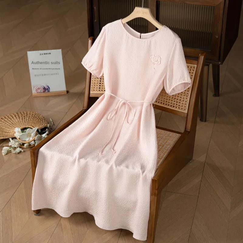 To The West Short Sleeved Dress Women's-2