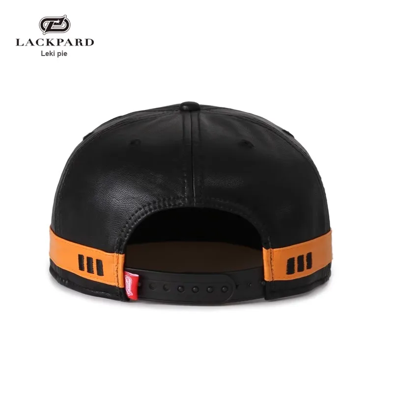 Lackpard Artificial Leather Baseball Caps Unisex-5