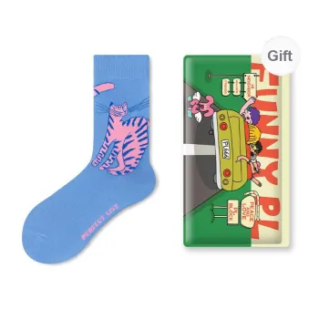 PL Mid Calf Socks Unisex Shopping Bag 1 Pack