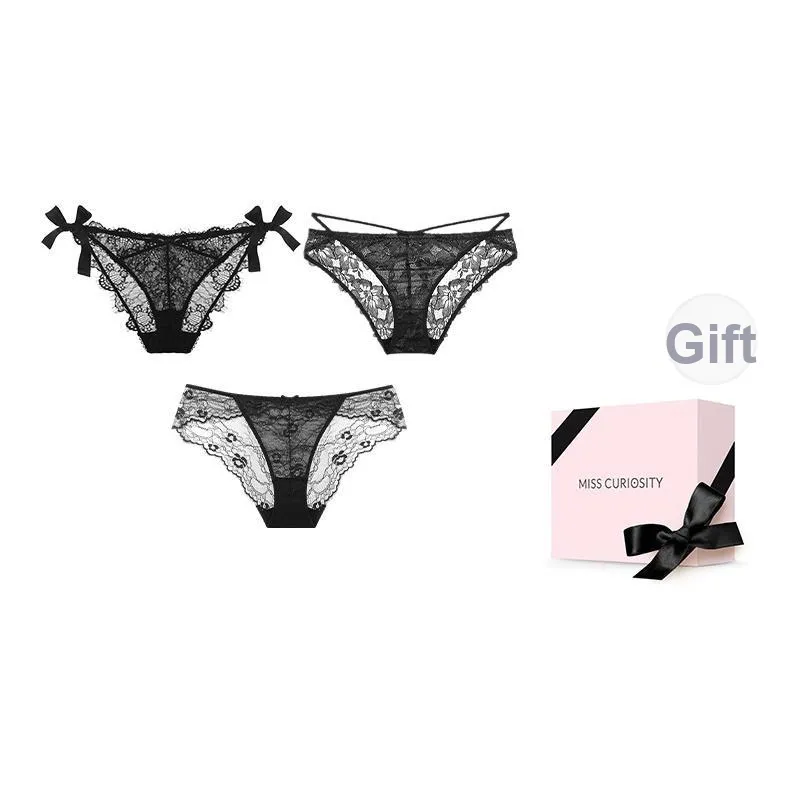 MISS CURIOSITY Нижнее белье Подарочная коробка Женское 3 упаковки Combo Set