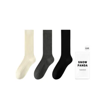 XXLLG Mid Calf Socks Women's Shopping Bag 3 Pack