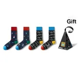 [Men's]Christmas Socks+Ambiance Colorful Light
