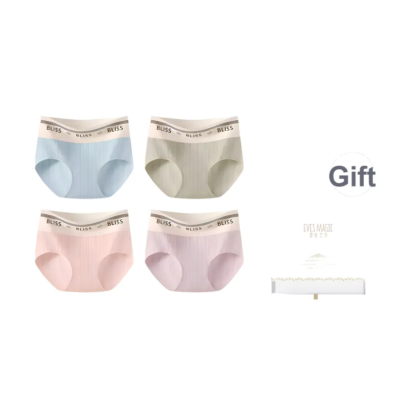 XIA.WA.ZHI.XIU Underpants Women's Box 4 Pack-12