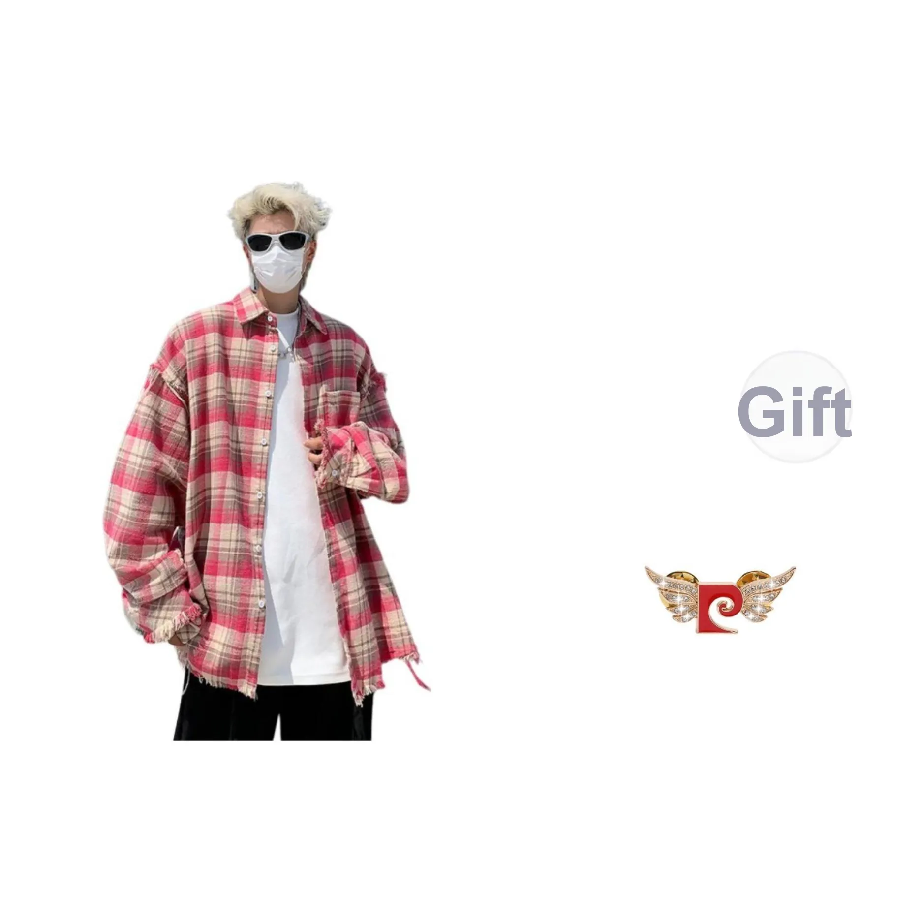 PIERRE CARDIN Розовые Мужские Рубашки