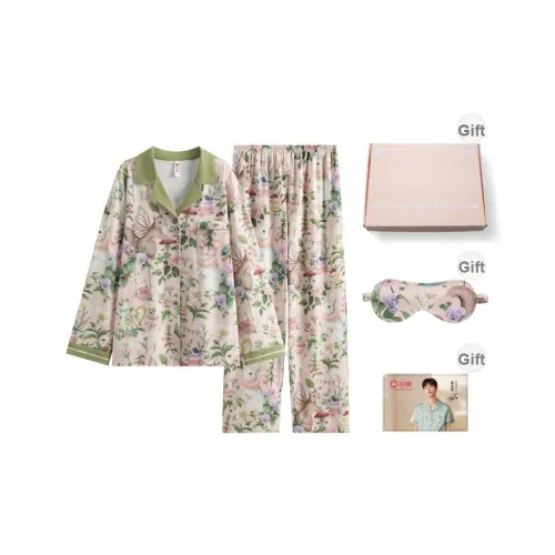 FENTENG Пижамный комплект женский Gift Box Set Пыльно-розовый