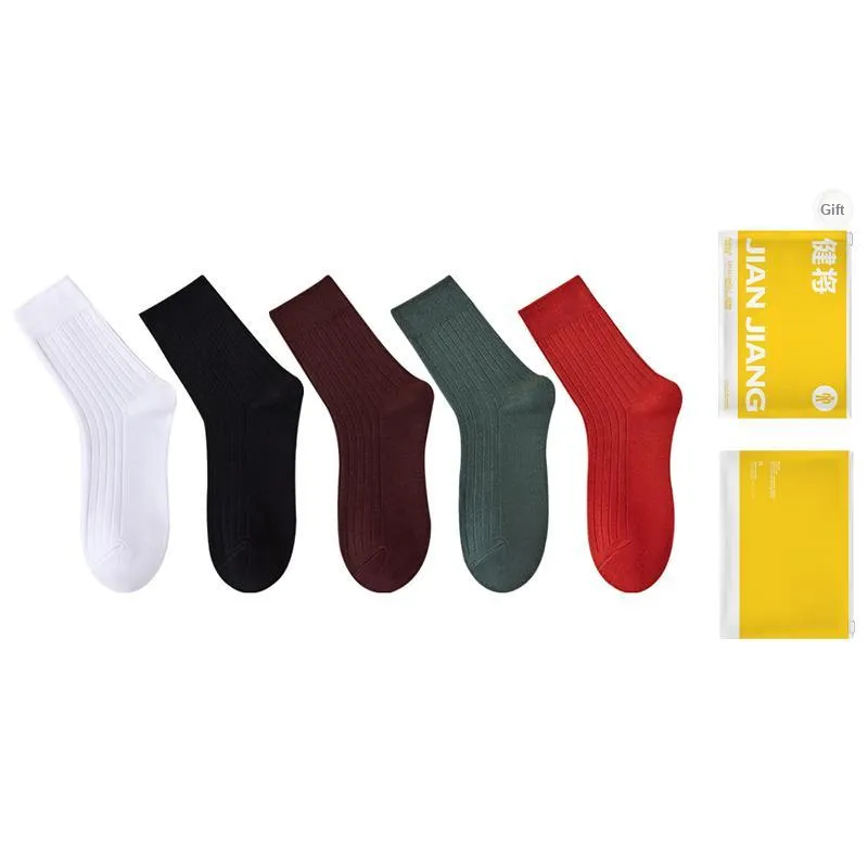 Master Mid Calf Socks Men's Shopping Bag Combo Set-10