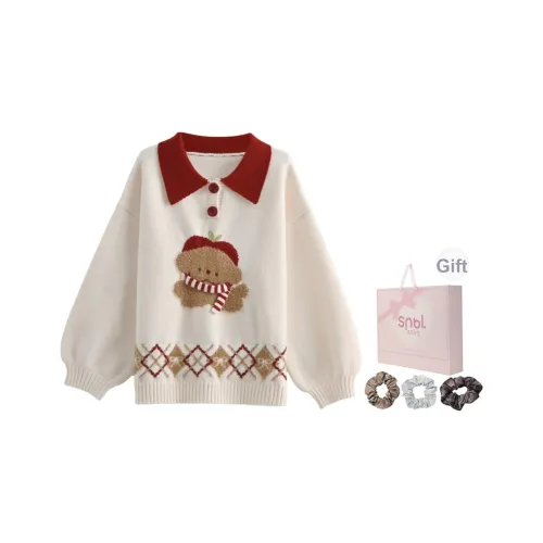 SNBL Экрю Женская Трикотажная Одежда