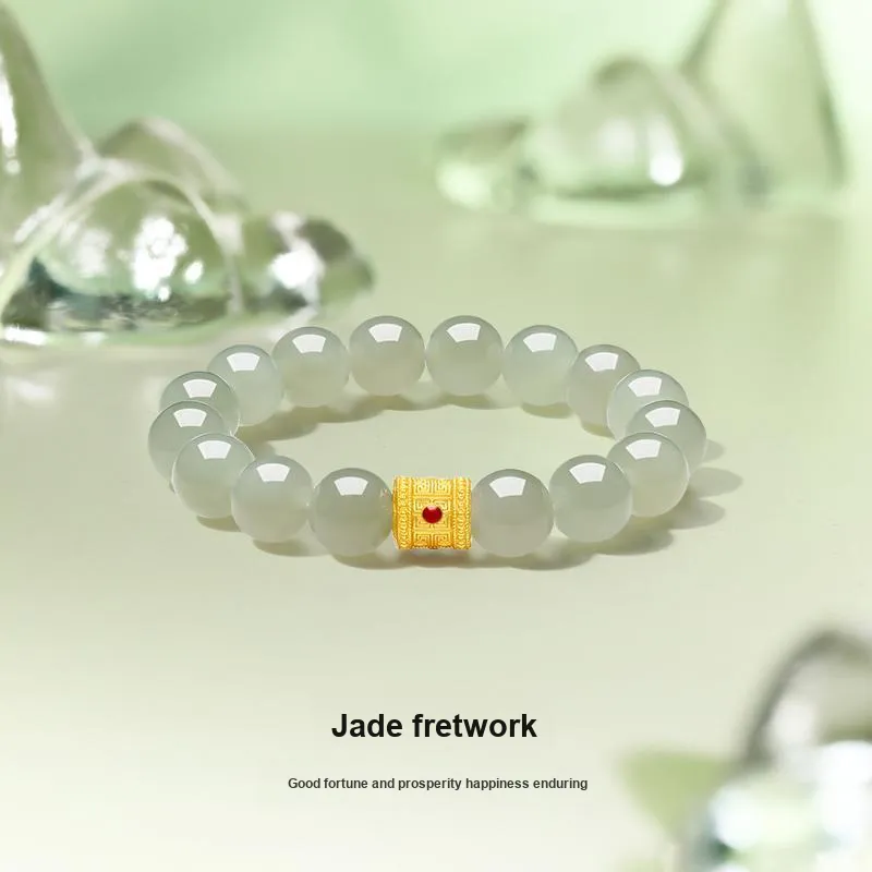 ZHOU LIU FU Bracelets Green Jade Women's-1