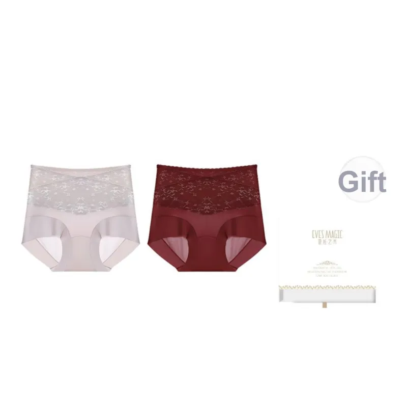 XIA.WA.ZHI.XIU Underpants Women's Gift Box Of 2 Strips-3