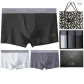 3 Pack Box Included (Night Black+Stone Gray+Hydro Gray) Ice Silk Quick-Dry Antibacterial/Free Shopping Bag